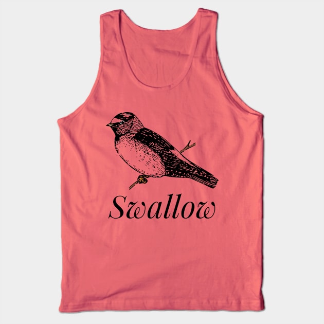 Swallow Tank Top by JasonLloyd